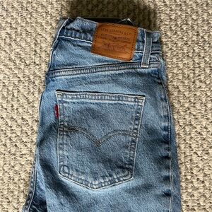 Levi's Blue Straight Leg Jeans